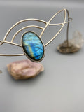 ooak labradorite headpiece